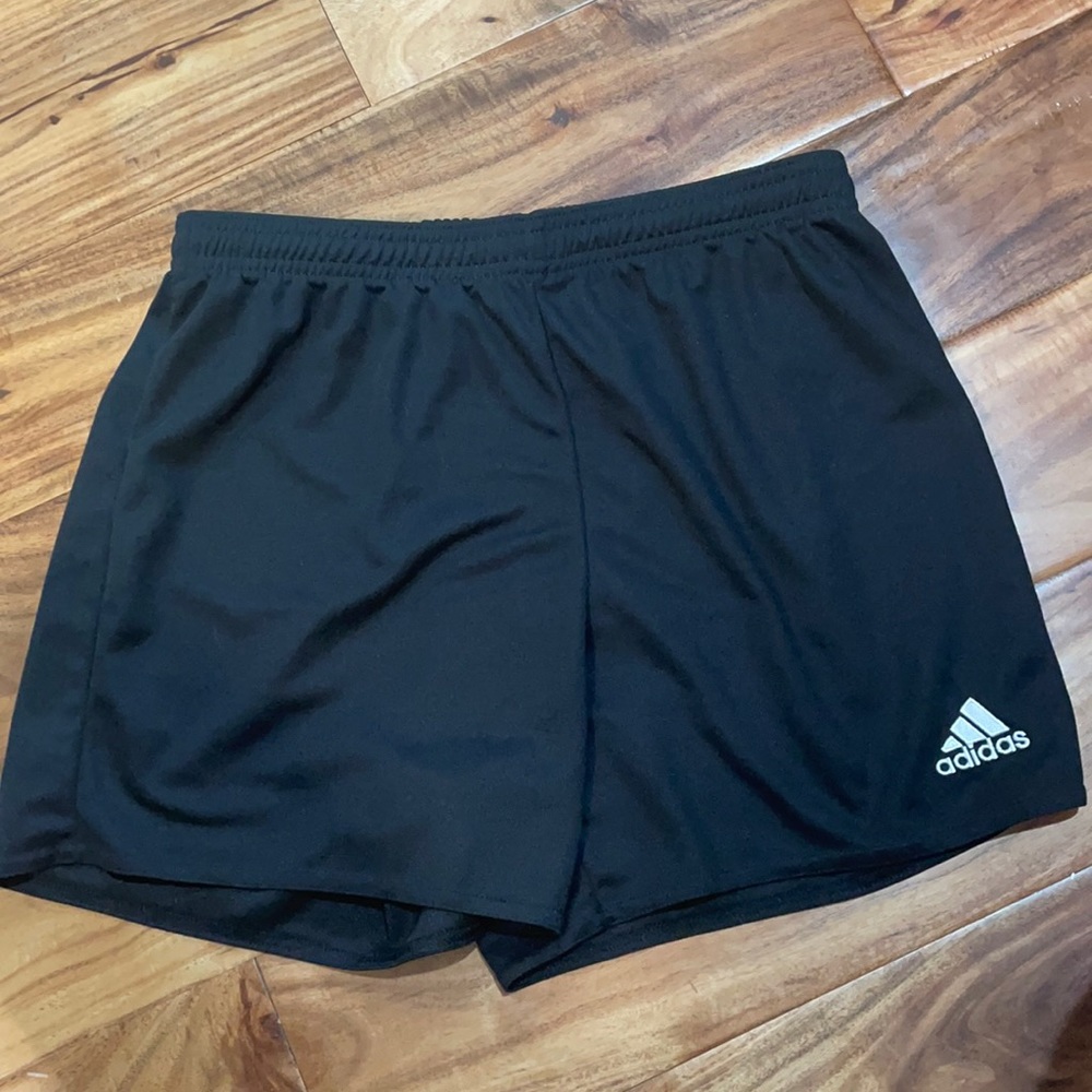 Adidas climalite black soccer shorts